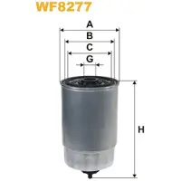 WIX FILTERS Brandstoffilter WF8277