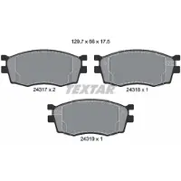 Textar Remblokset 2431701, voor