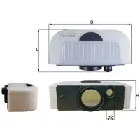 MAHLE ORIGINAL LX 3557/1 Luchtfilter