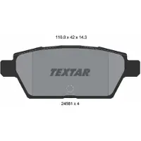 Textar 2458102 Remblokken
