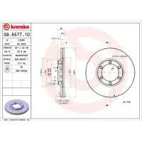 Brembo Remschijf 09.5577.10