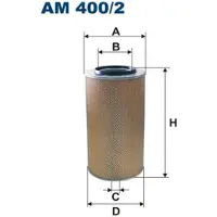 FILTRON Luchtfilter AM 400/2