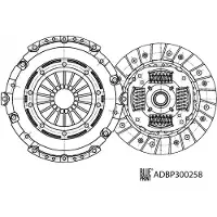 Blue Print ADBP300258 Koppelingsset