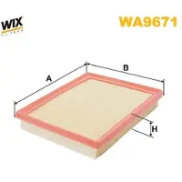 WIX FILTERS WA9671 Luchtfilter