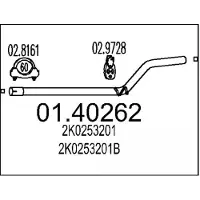 MTS 01.40262 Voorpijp