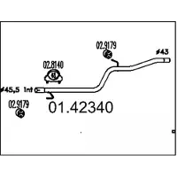 MTS 01.42340 Voorpijp