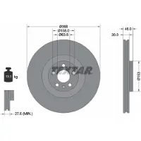 Textar 92308905 Remschijf