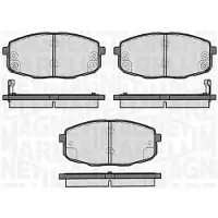 MAGNETI MARELLI Remblokkenset, schijfrem 363916060281