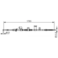 Bosch 1 987 482 571 Handremkabel