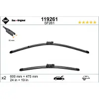 SWF Ruitenwisser 119261 SWF voor o.a. AUDI, VOLKSWAGEN