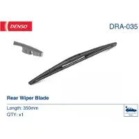 Denso Achterwisser 350mm DRA-035 Denso voor o.a. HONDA, INFINITI, MAZDA, MITSUBISHI, NISSAN, SUBARU