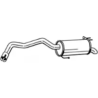 Bosal 165-077 Einddemper