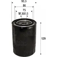 Valeo 586076 Oliefilter