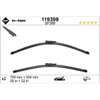 SWF Ruitenwisserset 119399 voor o.a. OPEL