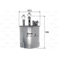 Valeo Brandstoffilter 587567