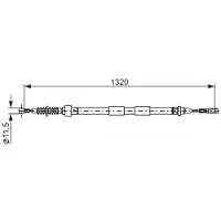 Bosch 1 987 482 874 Handremkabel