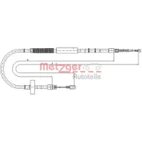 METZGER Trekkabel, parkeerrem 10.7537