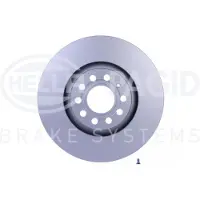 Hella 8DD 355 127-591 Remschijf
