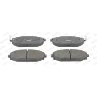 FERODO Remblokken set FDB1671 Ferodo voor o.a. HYUNDAI, MITSUBISHI