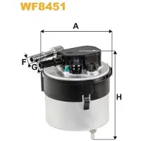 WIX FILTERS WF8451 Brandstoffilter