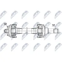 NTY NPW-BM-226 Aandrijfas