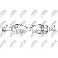 NTY NPW-DW-067 Aandrijfas