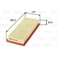 Valeo 585252 Luchtfilter