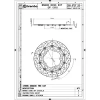Brembo Remschijven High Performance Xtra Paar, voor, 208973720