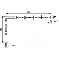 Bosch Remleiding 1 987 481 A64