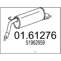 MTS 01.61276 Einddemper