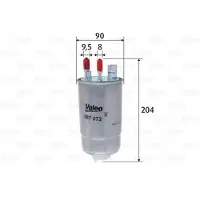 Valeo Brandstoffilter 587072