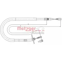 METZGER Trekkabel, parkeerrem 10.9876