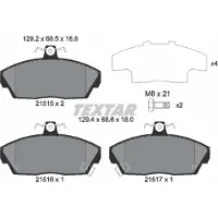 Textar Remblokset 2151503, voor