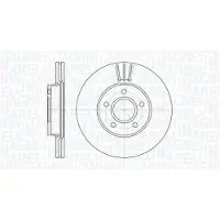 MAGNETI MARELLI 361302040136 Remschijf