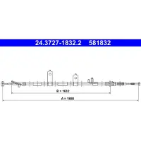 Ate 24.3727-1832.2 Handremkabel