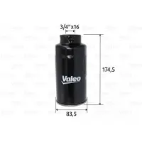 Valeo 587757 Brandstoffilter