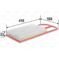 Valeo Luchtfilter 585395