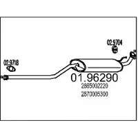 MTS 01.96290 Einddemper