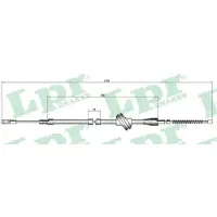 LPR Kabel, parkeerrem C0045B
