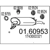 MTS Einddemper 01.60953
