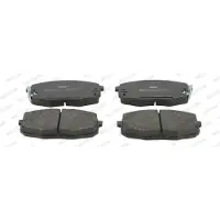 FERODO Remblokken set FDB4448 Ferodo voor o.a. HYUNDAI