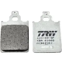 TRW Remblokkenset, schijfrem MCB651EC