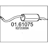 MTS 01.61075 Einddemper