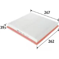 Valeo 585413 Luchtfilter