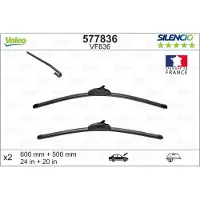 Valeo Ruitenwisser 577836 Valeo voor o.a. BMW, LAND ROVER
