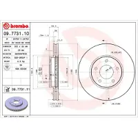 Brembo Remschijf 09.7731.11