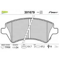 Valeo 301679 Remblokken