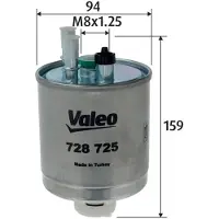 Valeo Brandstoffilter 728725