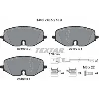 Textar 2616901 Remblokken