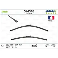 Valeo Ruitenwisser 574316 Valeo voor o.a. MERCEDES-BENZ